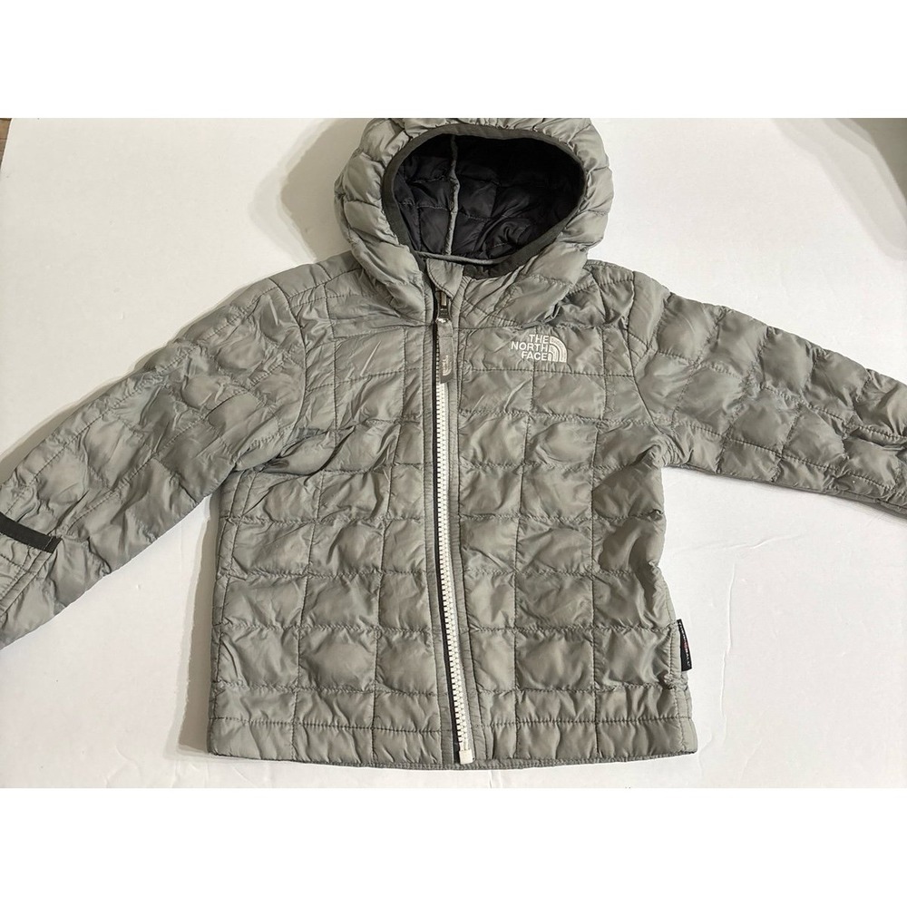 The North Face Down Kids coat (12-18 Mon) Gray Winter Coat